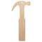 Hammer Tool Unfinished Craft Wood Holiday Christmas Tree DIY Pre-Drilled Ornament